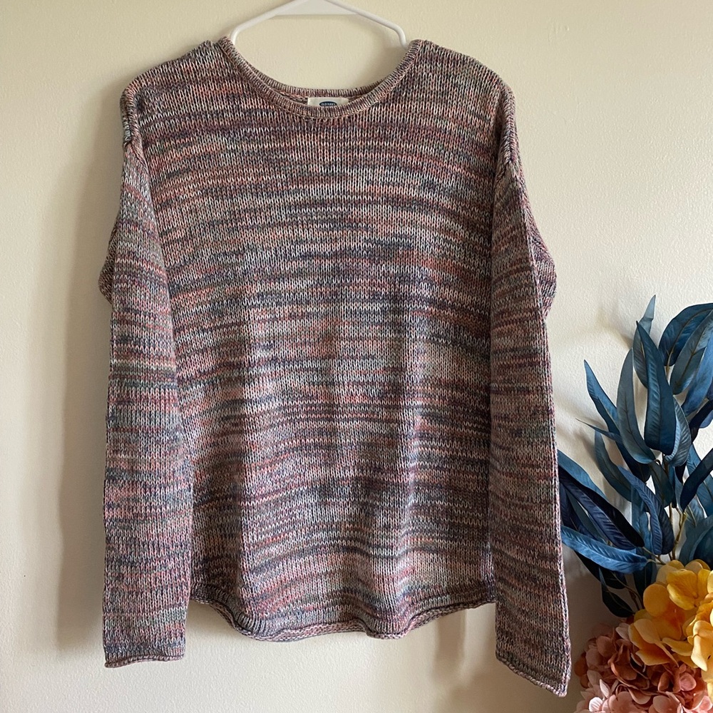 Multicolored Knit Sweater